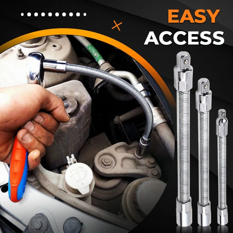 Electric Wrench Sleeve Universal Extension Rod 1/4 3/8 1/2 Sizes