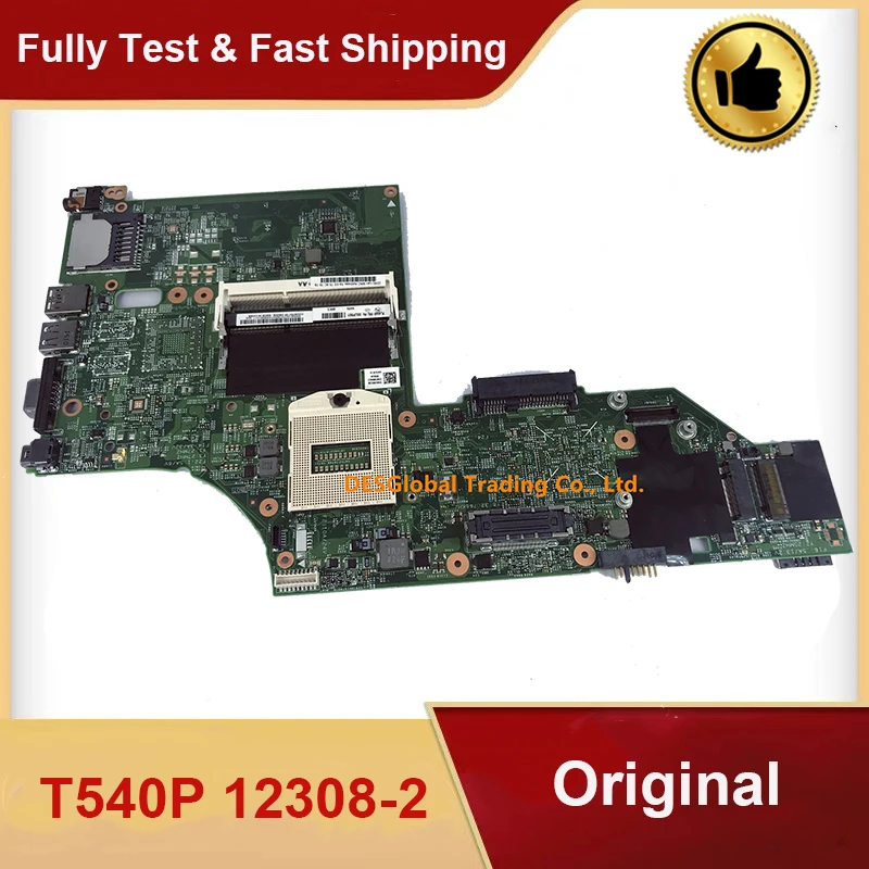 Материнская плата для ноутбука lenovo Thinkpad T540P LKM-1 SWG2 MB 12308-2 48.4LO18.021, отлично работает, быстрая