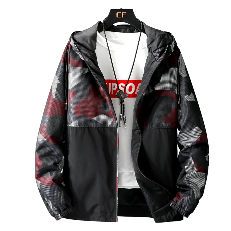 

new Plus Size 10XL 9XL 8XL Bomber Military Jacket Men Camouflage Casual Jacket Men Autumn Fashion Male Windbreaker Hooded Coat