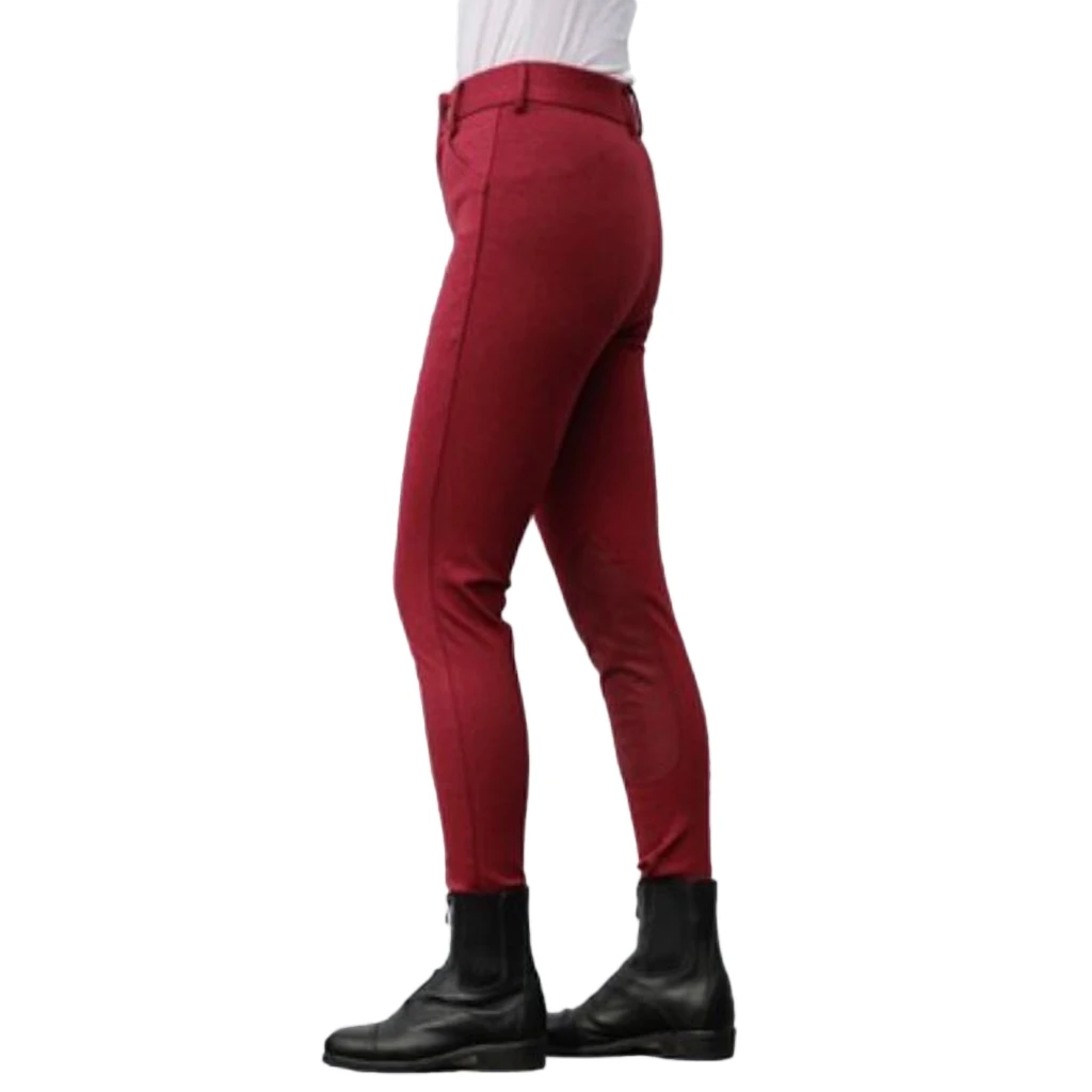 Cotton Horse Riding Equestrian Breeches Pants Full Leg Stretchy Equine Pants Equine Clothing Women 