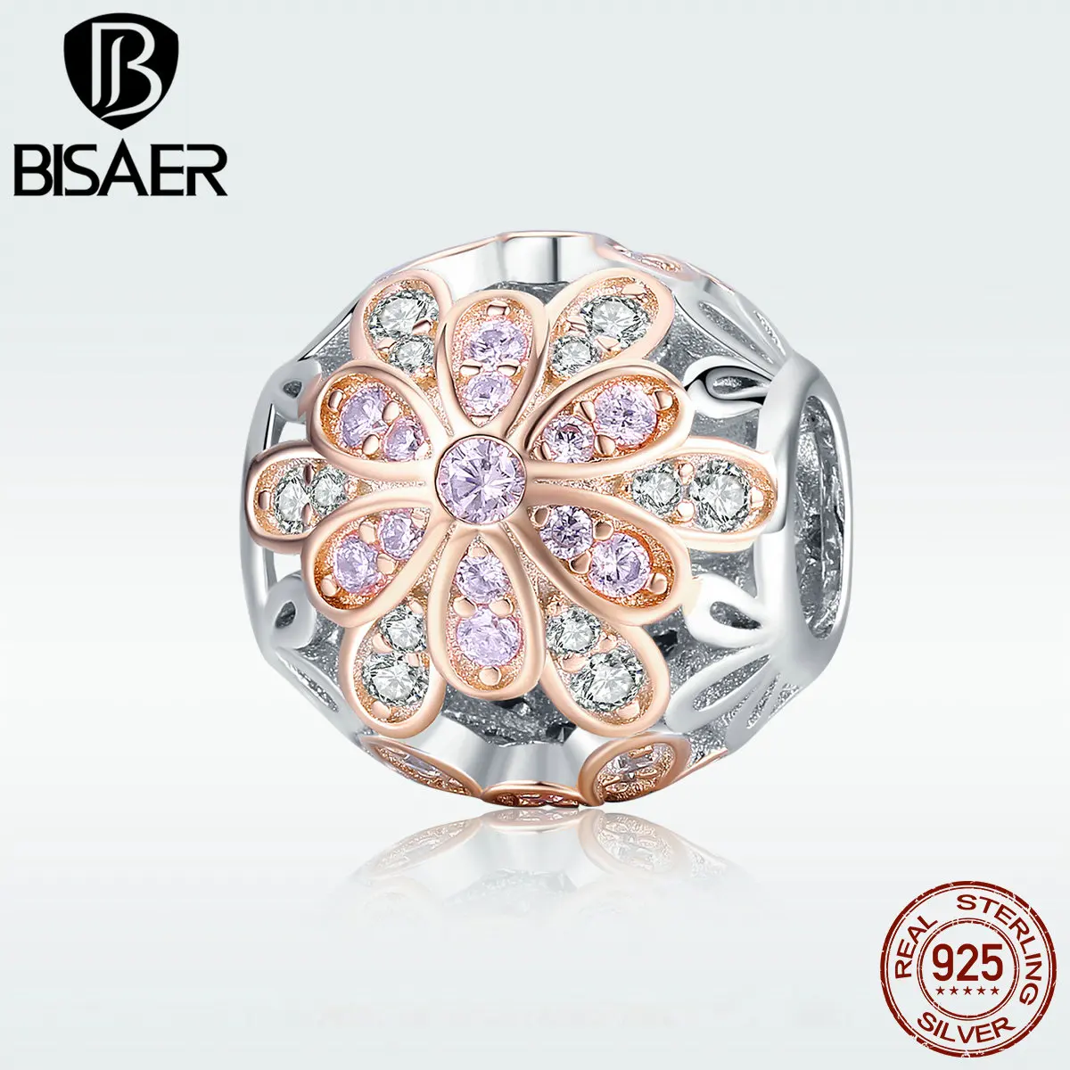 Женский серебряные бусины 925 пробы Bijoux HSC922 новинка 2019|Бусины| |