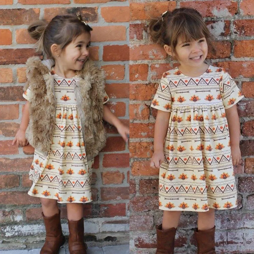 Toddler Kids Baby Girl Clothes 