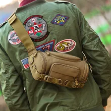 Новинка, стильная камуфляжная тактическая сумка на пояс, многофункциональная сумка через плечо, сумка для путешествий, бега, аттракционов