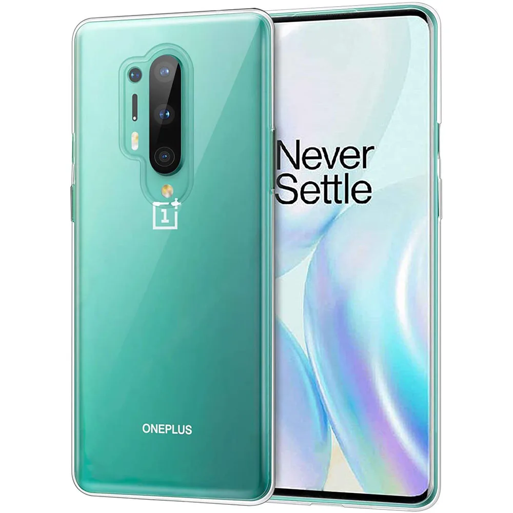 Мягкий тонкий кристально прозрачный чехол для Oneplus 8 One Plus Pro 7 T 6 6T защитный