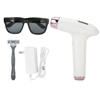 

Depilador Household IPL Laser Hair Removal Machine Electric Epilator Depilator White US Plug 110-240V Bikini Trimmer