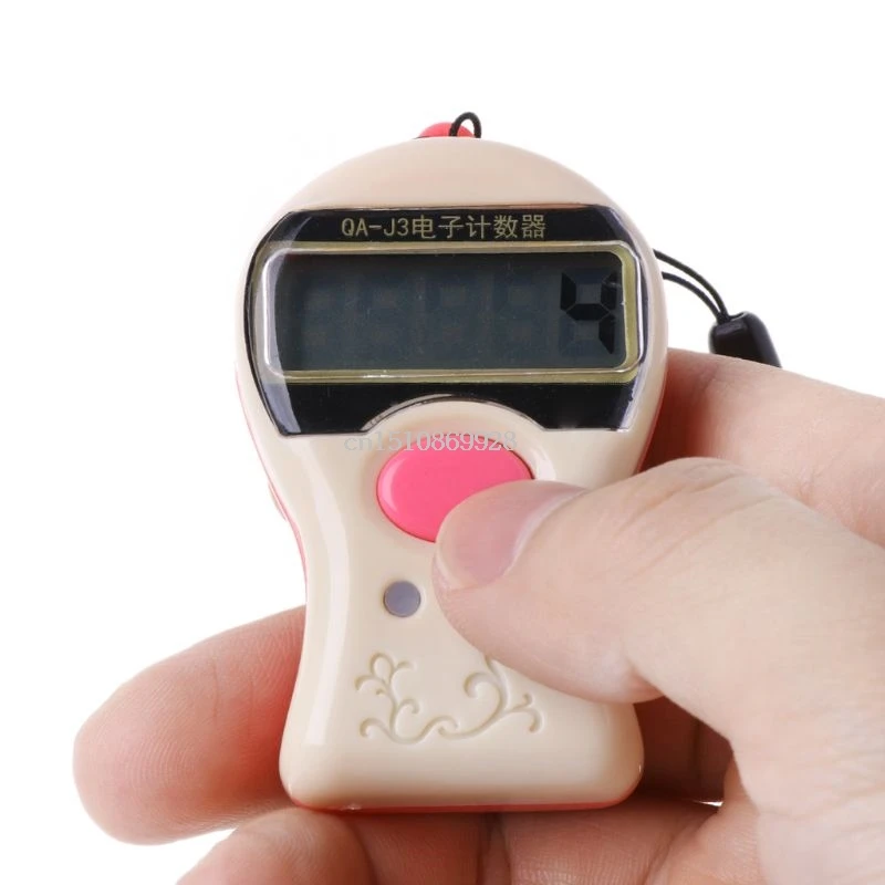 0-99999 цифровой счетчик Tally lcd электронный ручной кликер ABS Палец счетчик 448A