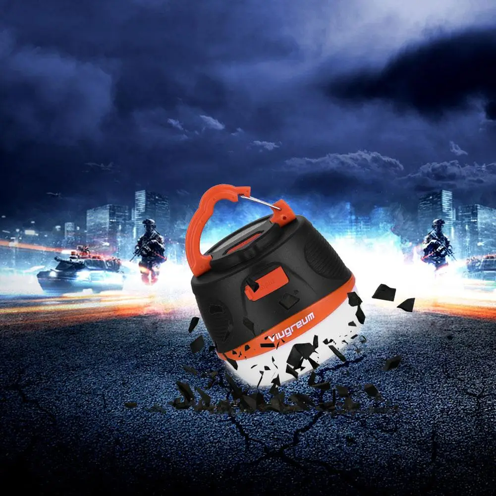 Тентовый светильник Мобильный Внешний аккумулятор флэш USB порт походный тент для