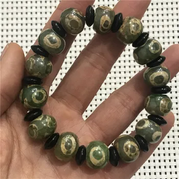 

Tianzhu, agate, jade bracelet, Han Dynasty bracelet, men's bracelet, Buddha beads
