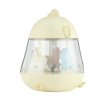 

Led Rotated Trojan Cartoon Music Night Light Home Bedroom Decoration Lights Creative Atmosphere Lights For Children