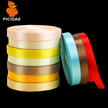 

2cm Solid color Ribbon Gauze Bandage gift Birthday Cake Baking packaging box decoration Fence Candy DIY Bow Baked food festival