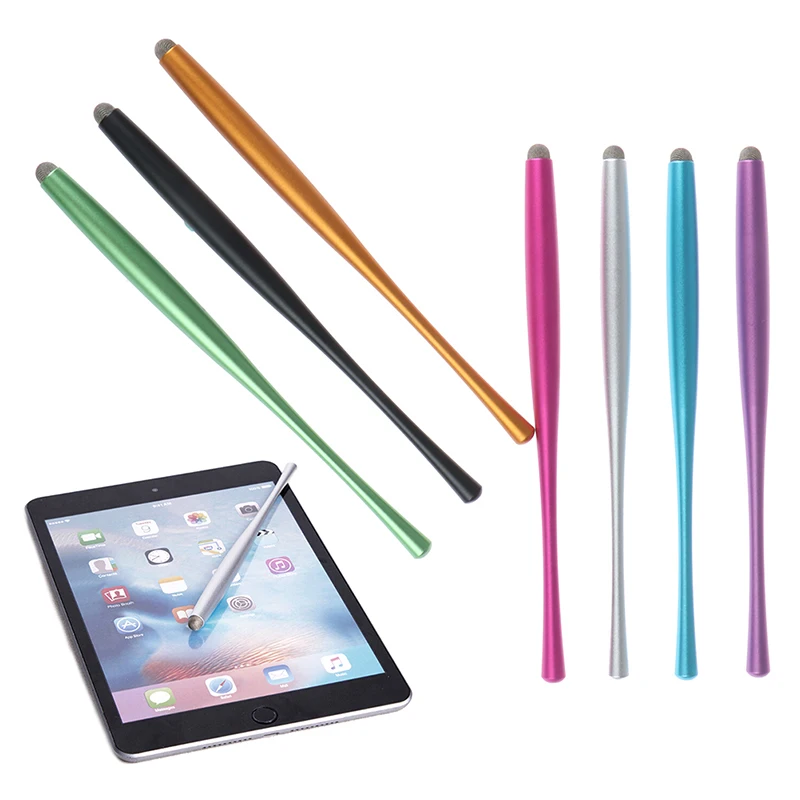 Capacitive Stylus Pen NEW Metal Mesh Micro-Fiber Tip Touch Screen Stylus Pen For Smart Phone for Tablet PC for iPhone