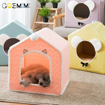 

Indoor dog house Detachable Winter Comfortable Puppy Kennel High Quality cama para cachorro House for Cats