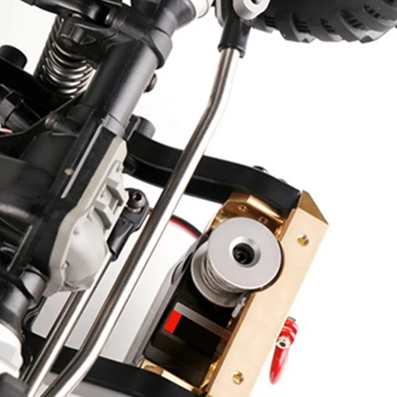 25T engranaje de dirección Servo cabrestante rueda para 1/10 coche trepador control remoto TRX4 RC4WD D90 D110 Axial Scx10 90|Детали и