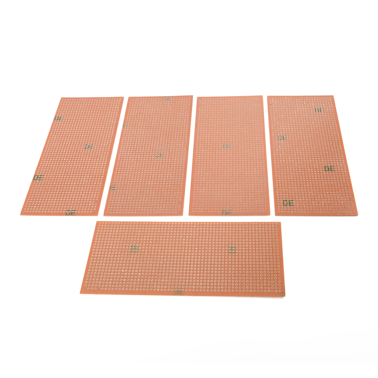 5 шт. 6,5x14,5 см Stripboard Veroboard Uncut PCB Platine односторонние печатные платы