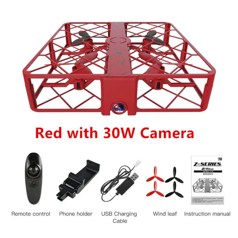 SG500 мини Радиоуправляемый Дрон Wifi дистанционный Квадрокоптер 720P HD 2MP камера Широкоугольный объектив 4CH высота удержания Безголовый режим вертолет fz - Цвет: Красный