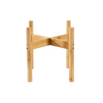 

Plant Stand Bamboo Display Rack For Bonsai Bedroom Garden Indoor Outdoor Freestanding Floor Home Decor Modern Flower Pot Holder