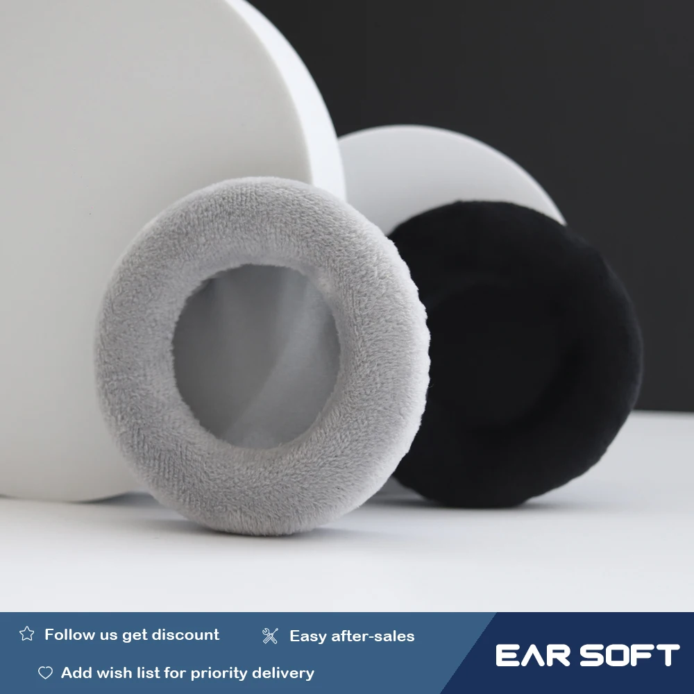 

Earsoft Replacement Cushions for Sony MDR-BTN200 Headphones Cushion Velvet Ear Pads Headset Cover Earmuff Sleeve