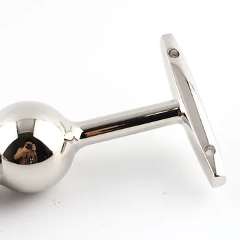 Big Metal Anal Plug Butt Beads Hook Five Balls SM Sex Toys for Women/Men Prostate Massage Gay Dildo Anus Dilator Slave BDSM 5