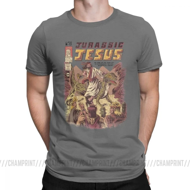 Jurassic Jesus Männer T Shirts Japan 