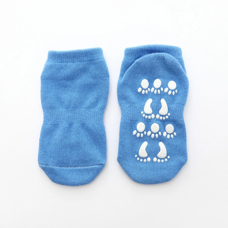 Осенне-зимние, весенне-летние дышащие нескользящие носки-тапочки носки для мальчиков и девочек домашние детские носки хлопковые короткие носки ярких цветов