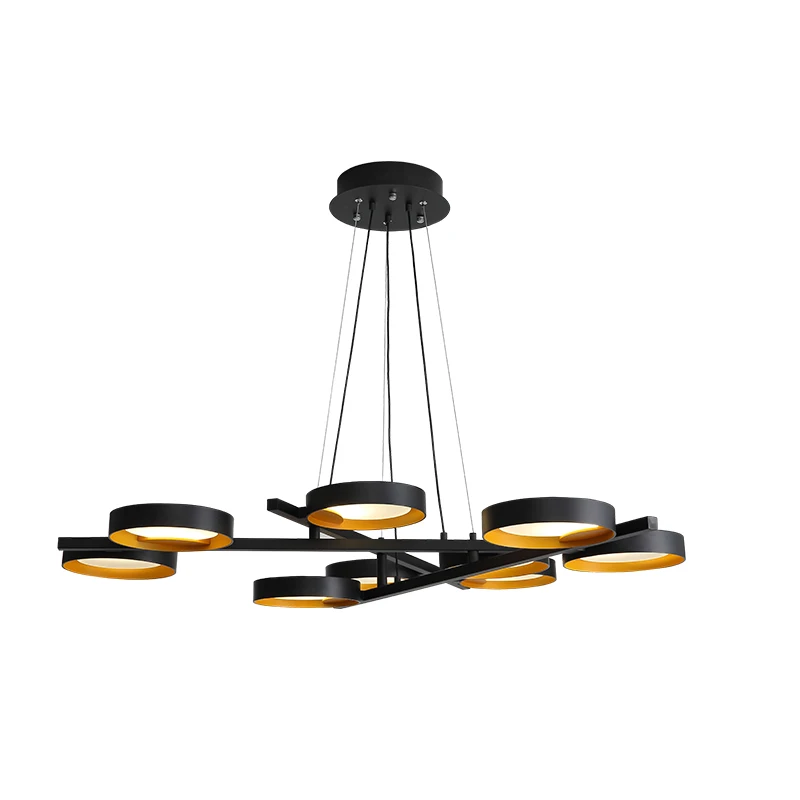 Светодиодный постмодерн железо акрил кольцо черный белый дизайнерский светодиодный светильник светодиодный свет. Подвесные светильники. Подвесной светильник. Подвесной светильник для фойе