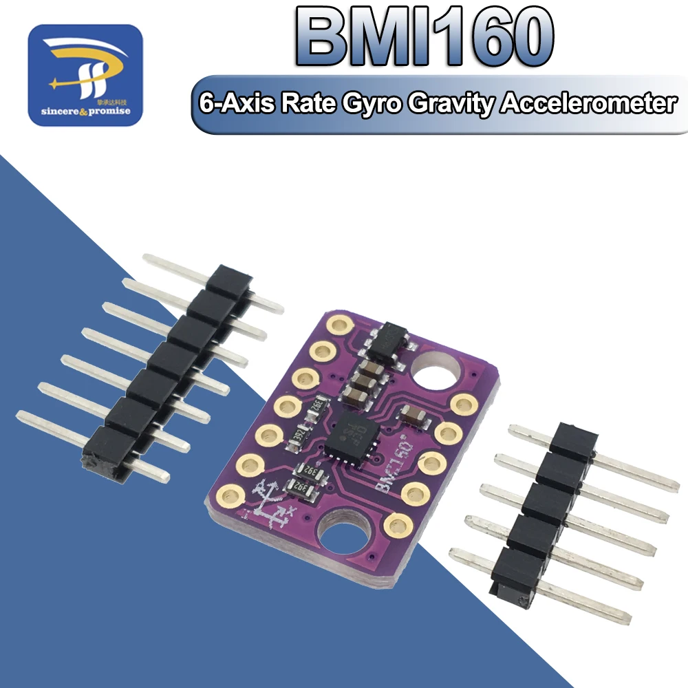 BMI160 GY 6DOF 6 осевой скоростной гироскоп гравитационный акселерометр сенсорный