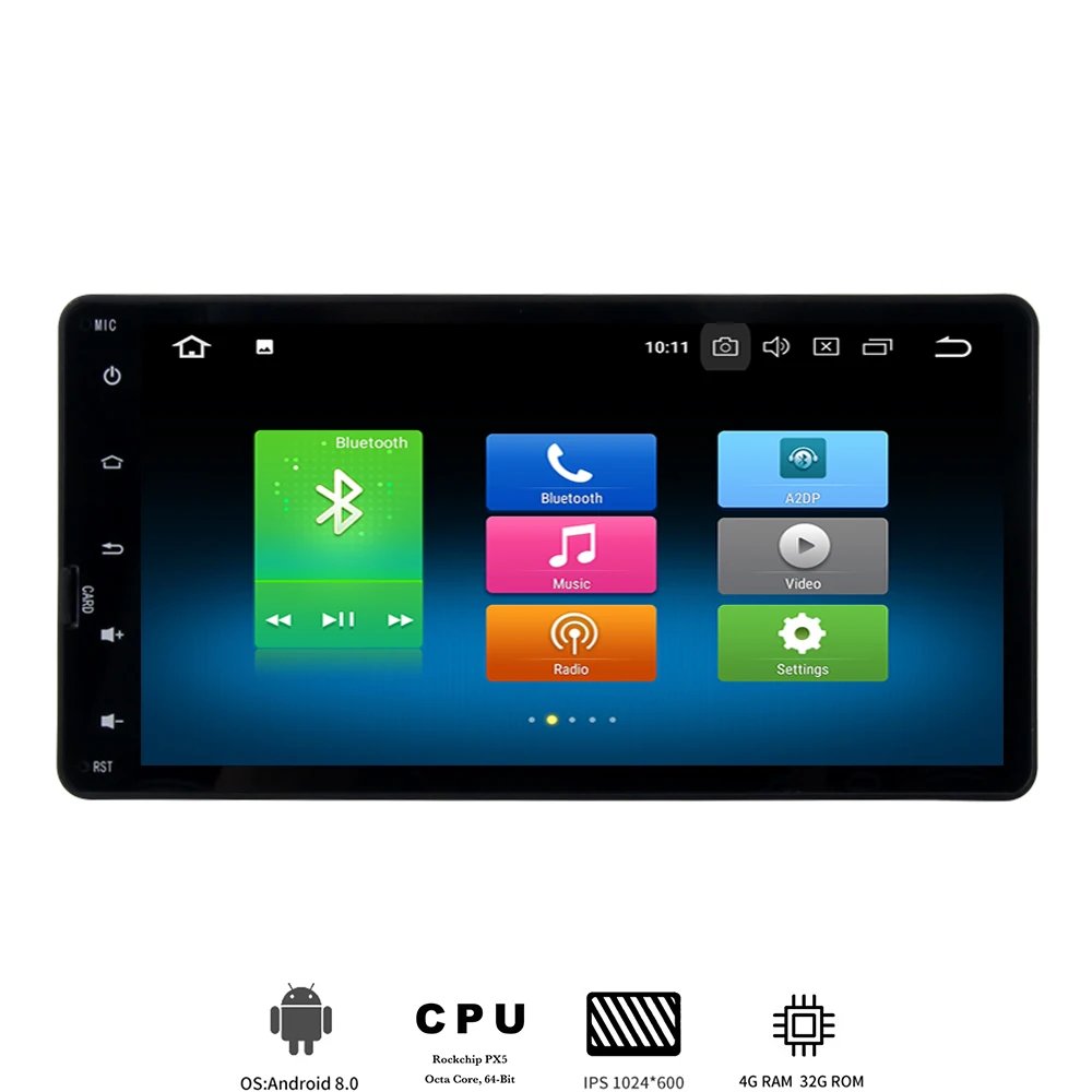 Perfect 2 din Android 9.0 Car radio for Mitsubishi Outlander Lancer -X ASX 2014-2015 multimedia player built-in GPS with 8-Core 4Gb+32Gb 0