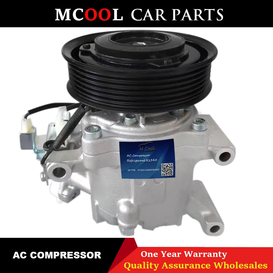 Для Daihatsu Sirion TOYOTA PASSO ac компрессор SV07C 447280-3150 4472803150 4472605820 4472803150 88320B1020 447260-5820 6PK