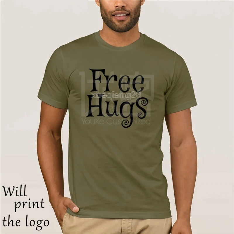 Футболка Free hugs милая футболка free I like graphic tee peace funny t shirt for|Футболки| |