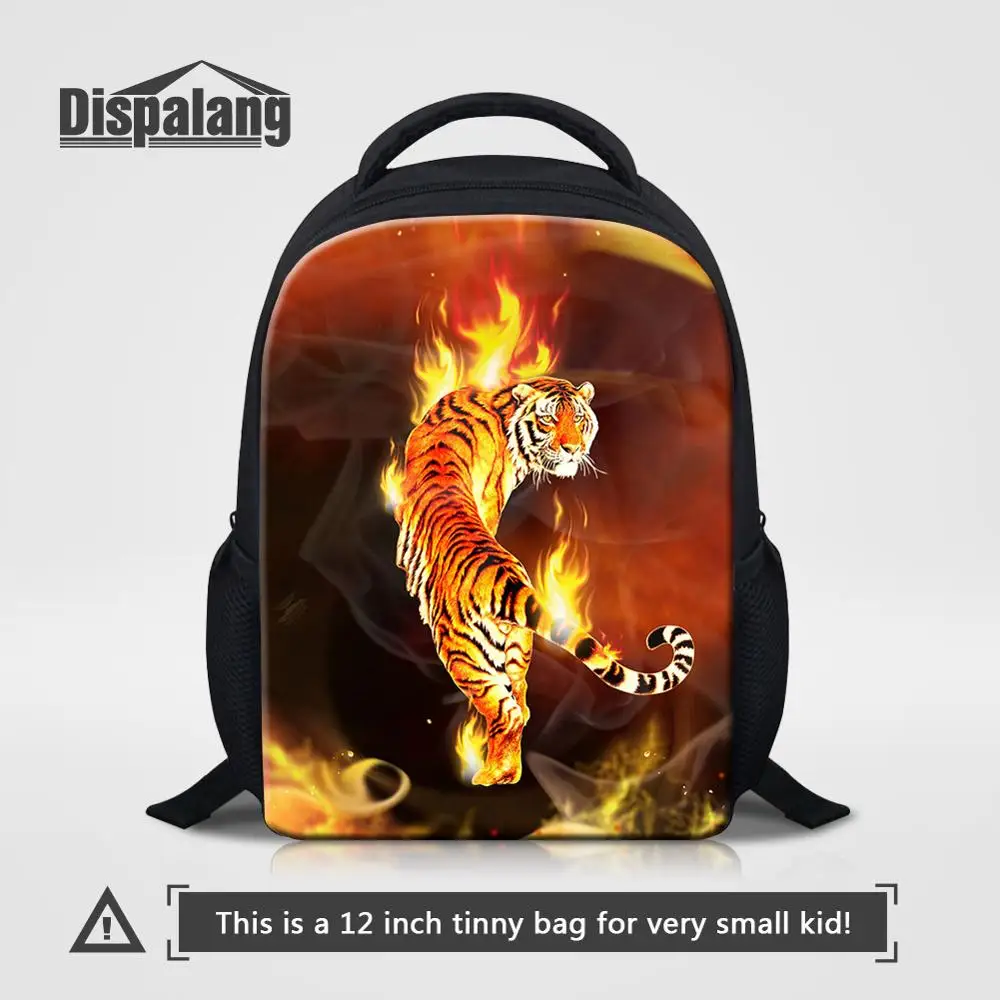 Backpack21 Детский мини-рюкзак с 3D принтом в виде лошади, тигра, собаки, животных, школьная сумка для детей, для мальчиков, уличный рюкзак для путешествий на плечо, Детский рюкзак для книг - Цвет: Backpack21