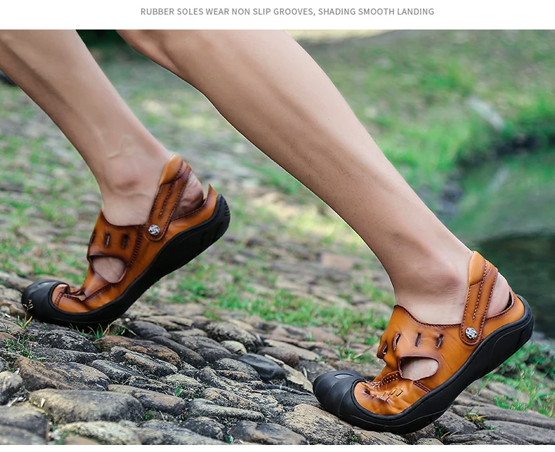 AREQW/Новая мода Мужские туфли из натуральной кожи Для мужчин; Туфли-оксфорды на шнуровке; Туфли без каблуков; Летние удобные ручной работы Мокасины Мужская обувь сандалии