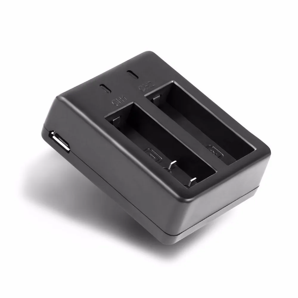 Для камеры SJCAM аксессуары батарея двойное зарядное устройство для SJ4000 SJ4000 Wifi SJ4000+ SJ5000 WiFi SJ5000+ Plus M10 с USB кабелем