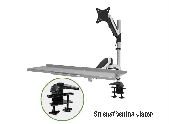 WS01 эргономичный газовый пружинный монитор из алюминиевого сплава + держатель для
