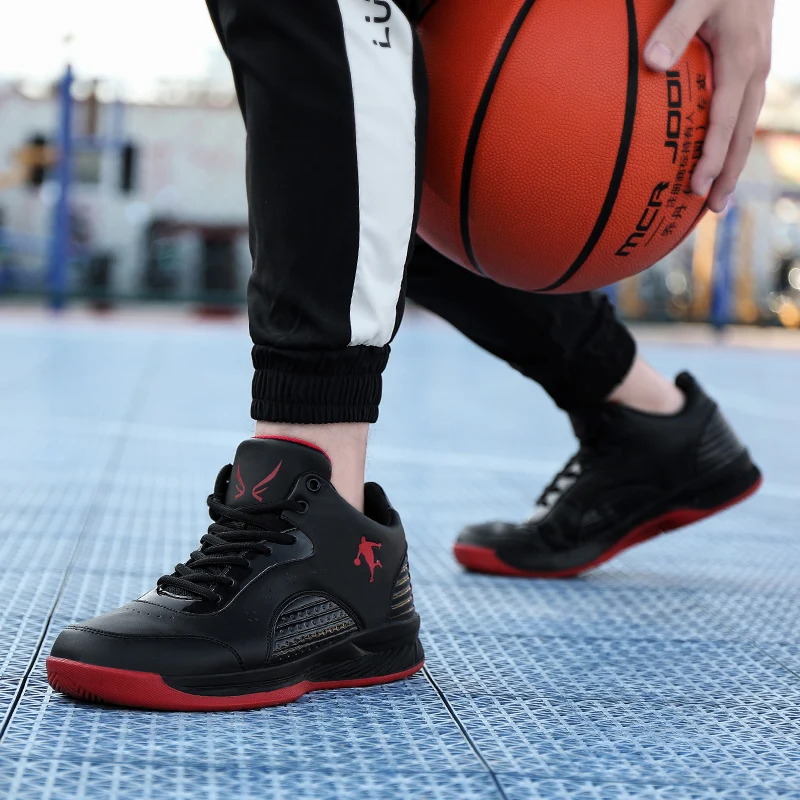 Для мужчин Профессиональный Jordan Баскетбольная обувь Для Мужчин's амортизацию свет Баскетбольные Кроссовки противоскользящие дышащие, для активного отдыха и спорта обувь