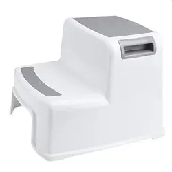 Широкий + 2 шаг табурет для малышей стул для туалета для приучения к горшку противоскользящая мягкая ручка для безопасного как Ванная