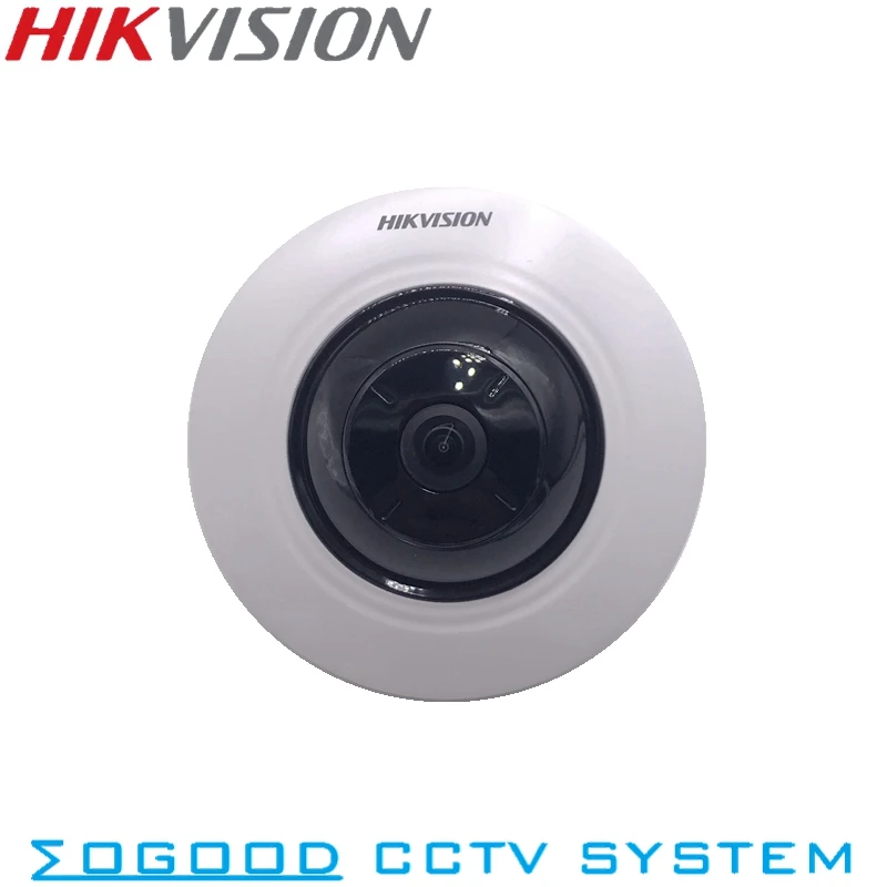 Hikvision зарубежная версия DS-2CD2955FWD-IS 5MP рыбий глаз ip-камера поддержка sd-карты PoE IR 10 м