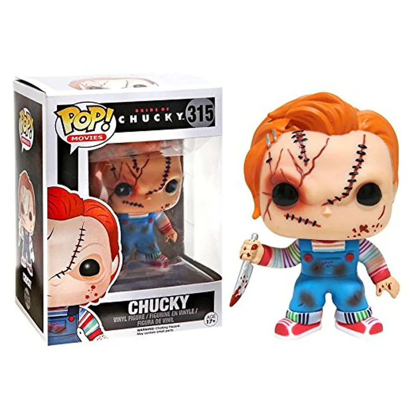 FUNKO POP Movies Стивен Кинг это Джокер игрушки клоуны для детей Рождество V для вендетты детский подарок на день рождения - Цвет: with box315