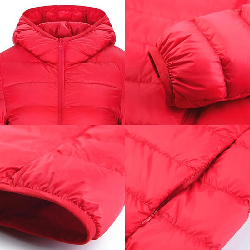 2022 New Spring Down jacket Women 90% White Duck Down Coat Ultra Light Warm Coat Female Portable Down Jacket Autumn Winter