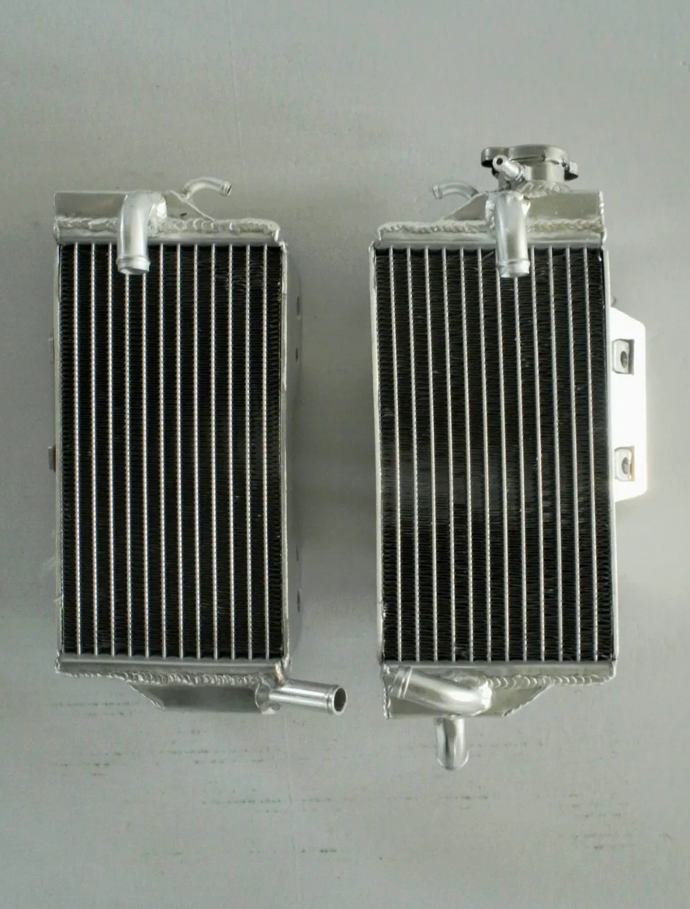 Для Honda CR125 CR125R CR 125R 05-07 06 2005 2006 2007 радиатор из алюминиевого сплава+ силиконовый шланг радиатора