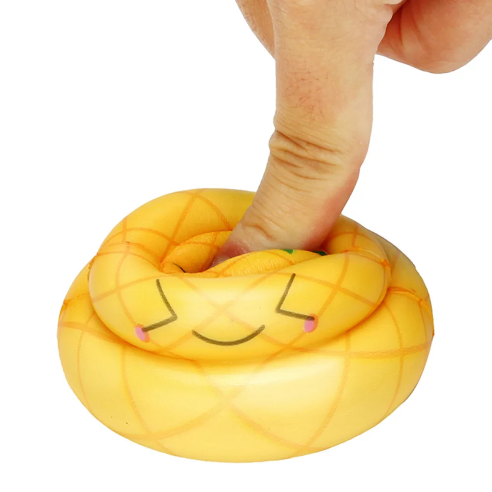 Squishies Kawaii с принтом «Yummy» фрукты игрушки ПУ медленно поднимающийся крем ароматические, игрушка для снятия стресса, игрушки мягкие антистрессовые гаджеты для детей Подарки