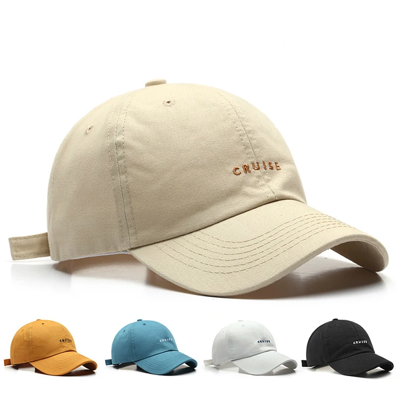 

SLECKTON 2021New 100%Cotton Baseball Cap for Men and Women Casual Snapback Hat Embroidery Summer Visors Cap Outdoor Sports Hats