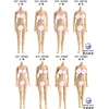 Escala 1/12 Flexible-sin cuerpo femenino pálido/bronceado para figura de acción juguetes modelos de muñecas cuerpo HENG Juguetes ► Foto 1/6