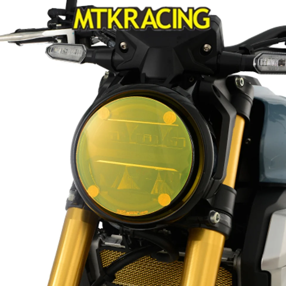 

MTKRACING For Benelli Leoncino 500 Housing Motorcycle Headlight Headlamp Fairing Cover Case Protection