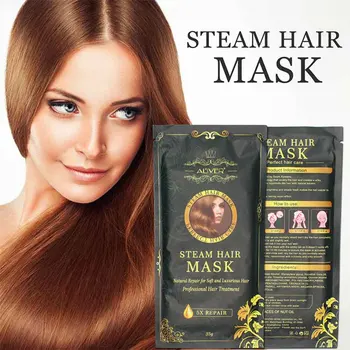 

New Hot Hair Mask Automatic Heating Steam Nourish Oil Repair Damaged Conditioner Hair Care SMR88