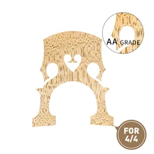 Мастер класса АА кленовый с рисунком снежинки Виолончель мост французский стиль 4/4 Виолончель мост