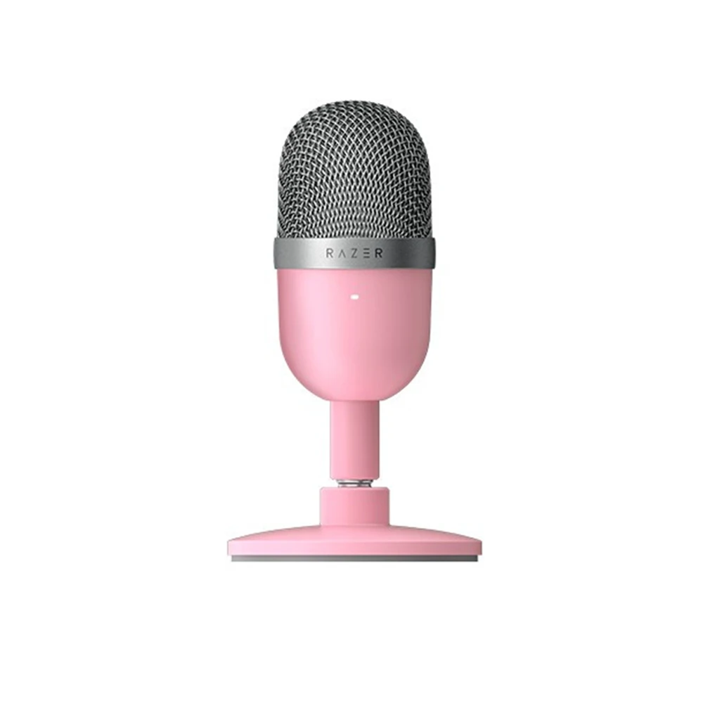 Pink Razer Seiren Mini USB Condenser Microphone Ultra-compact Streaming with Supercardioid Pickup Pattern | Электроника
