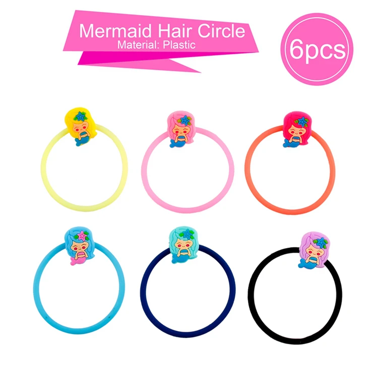 Mermaid Wristband Huiran Русалка фоторамка Русалка День Рождения Декор под морем вечерние украшения Русалочка предметы для вечеринки, сувениры для детей - Цвет: Mermaid Wristband
