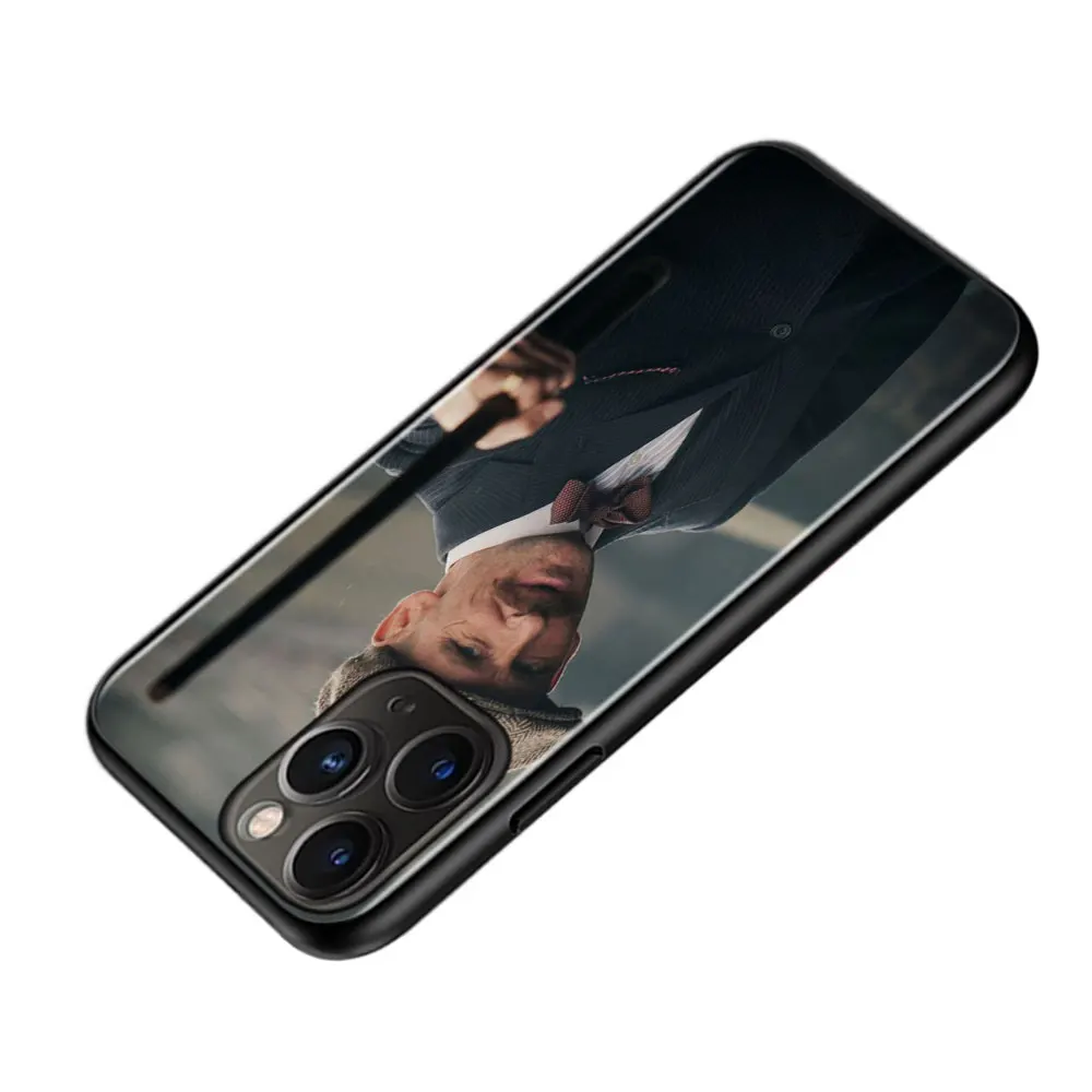 Черный силиконовый чехол для iPhone 11 11Pro XS MAX XR X 8 7 6S 6 Plus глянцевый телефона|Бамперы| |