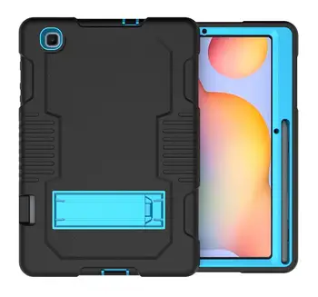 

for Samsung Galaxy Tab S6 Lite 10.4 inch (2020) SM- P610 SM-P615 Kids Safe Tablet Case Robot Tablet Stand Protective Cover