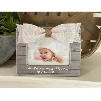 

Mother's Day Mimi Gift, custom engraved Picture frame for Grandma, laser cut 4x6 photo Frames, baby shower Christmas gifts idea